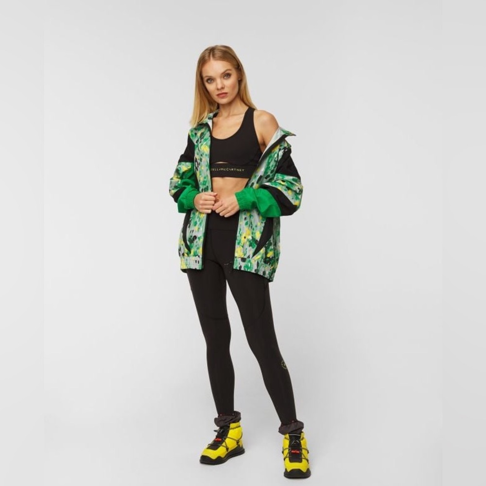 Adidas by Stella McCartney asmc Printed Woven Track Top Jacket small NWT - Picture 2 of 16